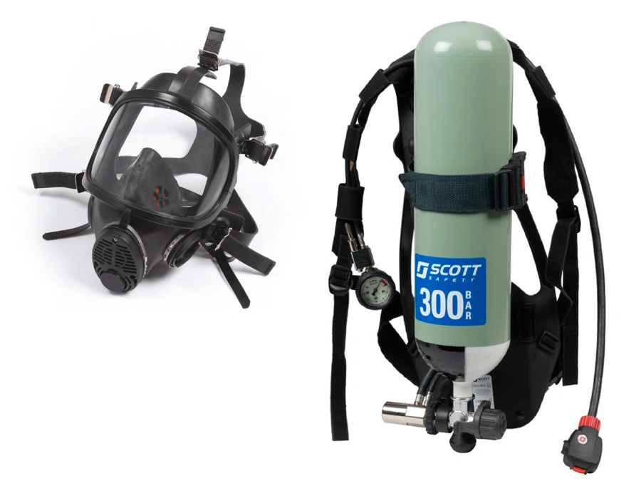 Sigma Mask SCBA, Sigma Type 2, with Promask, Scott Safety