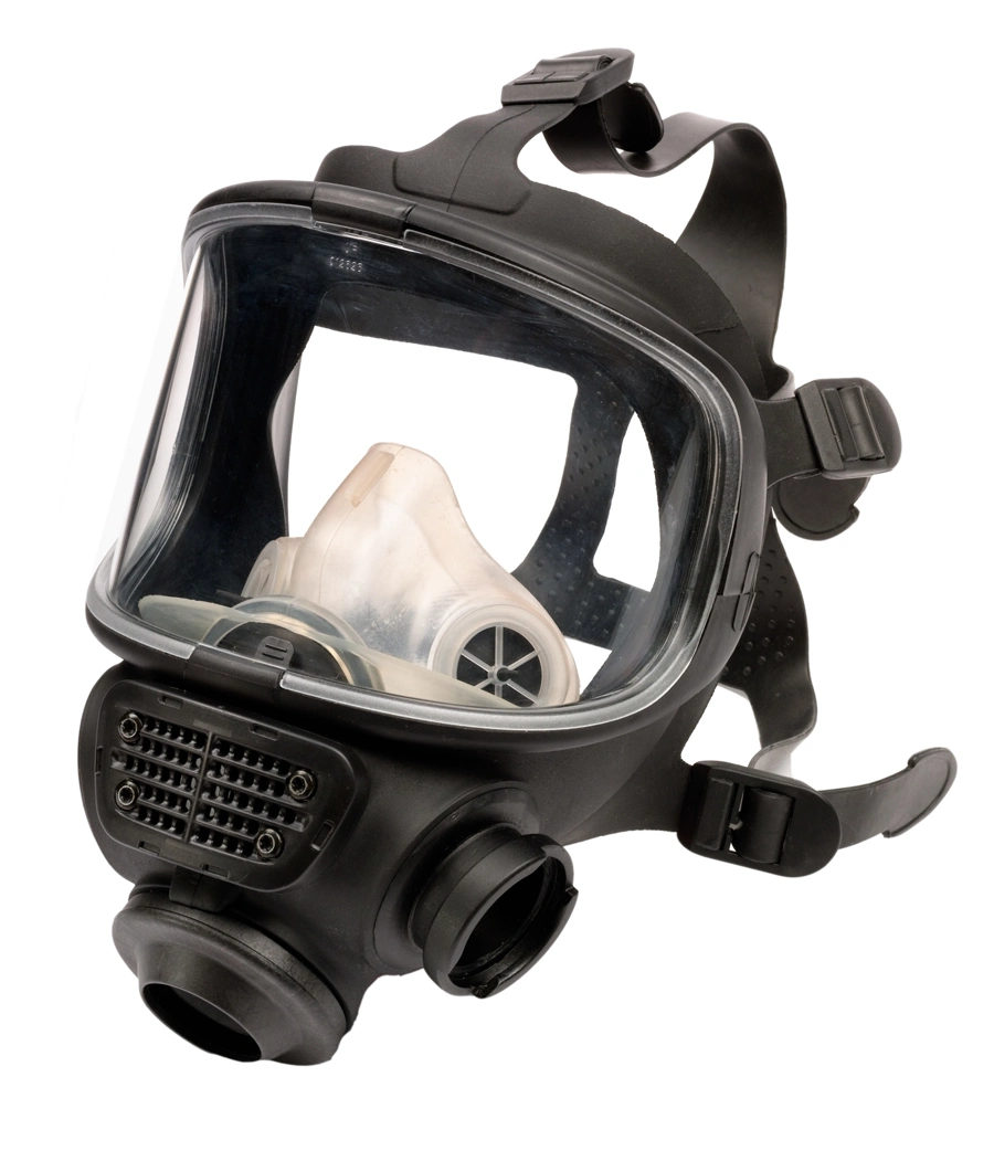 Qfcom Mask Facemask, Promask LQF/REQF, polyester harness (M/L), Scott Safety
