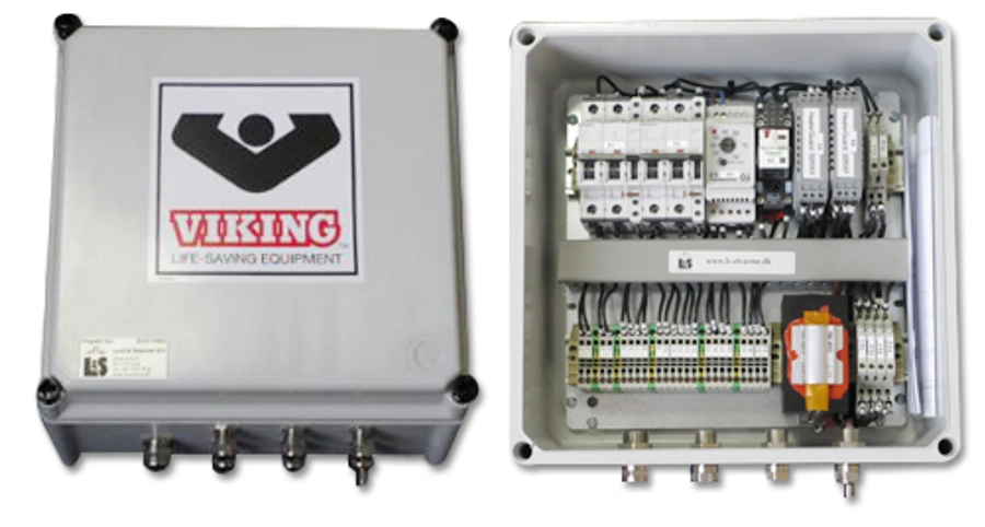 Thermal control box for 2 containers