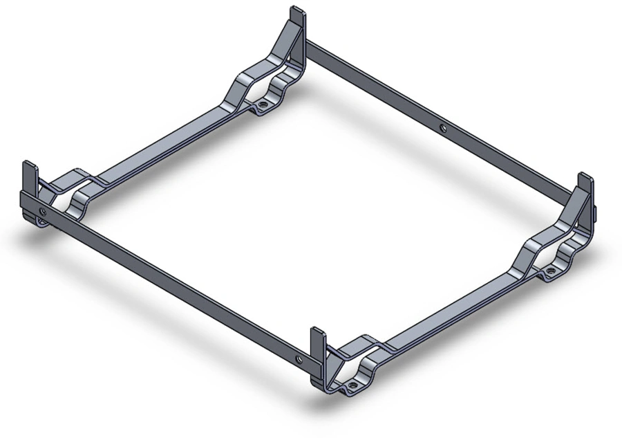 Cradle Container Rib Cradle - including lashing for 8DK+ & 12DK+ in low profile container ...