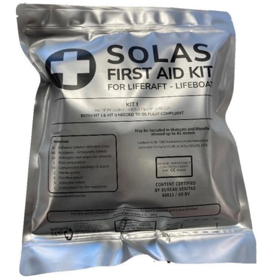 First aid kit, SOLAS kit I (medication only)