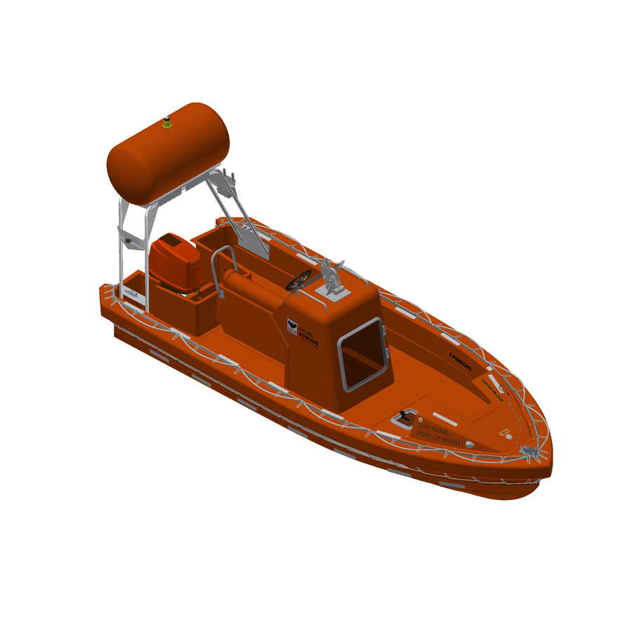 VIKING Norsafe Merlin 615 MKI Outboard Fast Rescue 15 Persons viking-norsafe-merlin-615-mki-outboard-fast-rescue-15-persons
