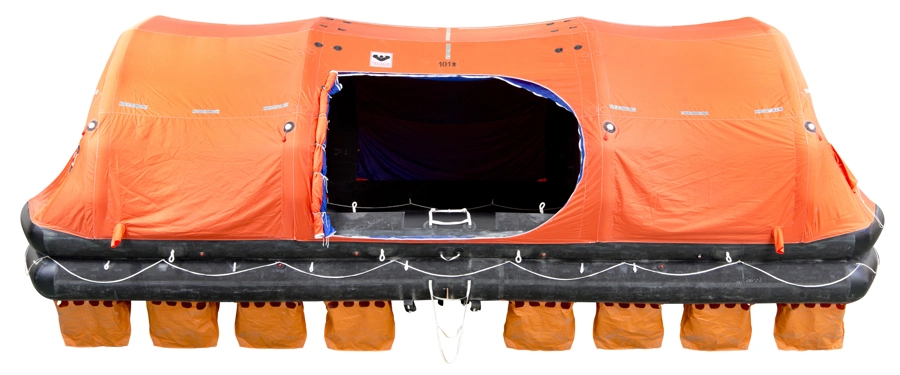 Liferaft - VIKING, 150DKS, throw overboard, self-righting, (153 pers.) (1)